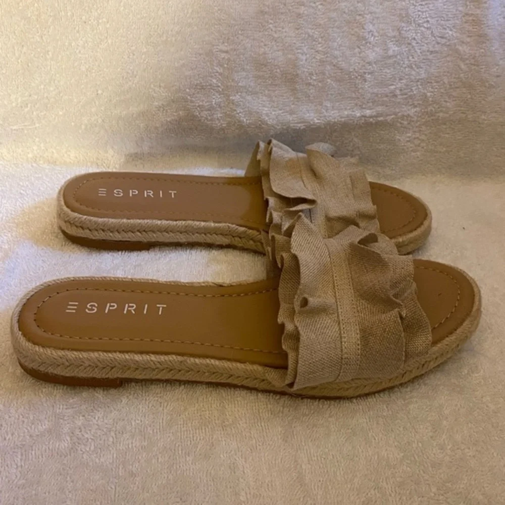 Sprit Sandals Women’s Size 10M Slip On Open‎ Toe Brown
